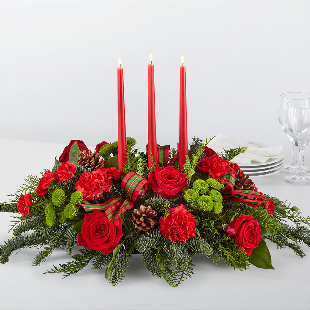 By the Candlelight Centerpiece – Lone Oak Gardens, Fairmount IN
