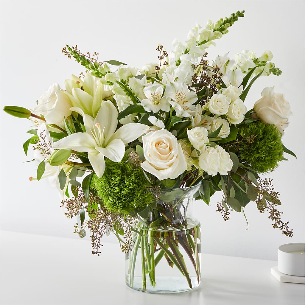 Fresh Linen Bouquet – Lone Oak Gardens, Fairmount IN