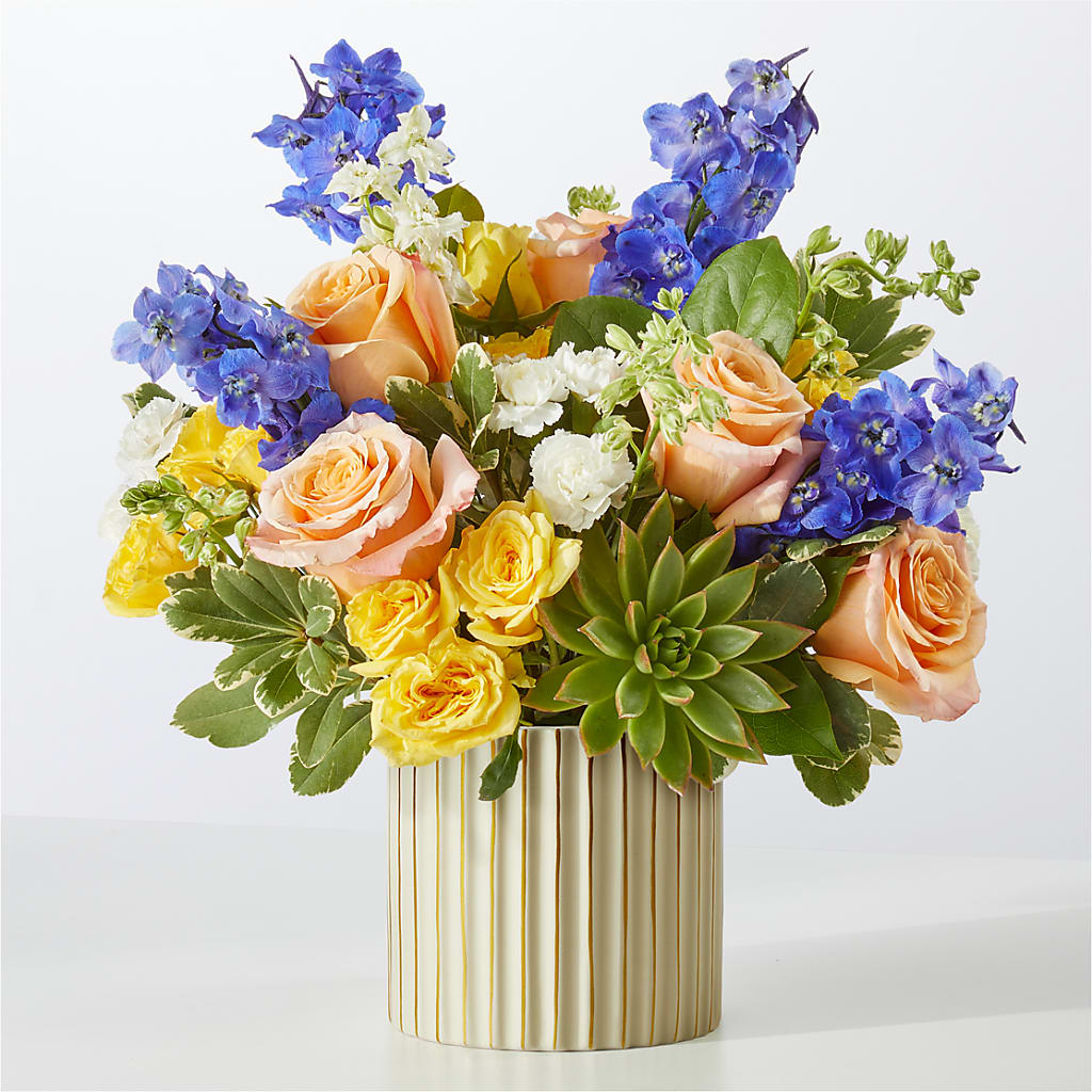 Cobalt Reverie Bouquet – Lone Oak Gardens, Fairmount IN