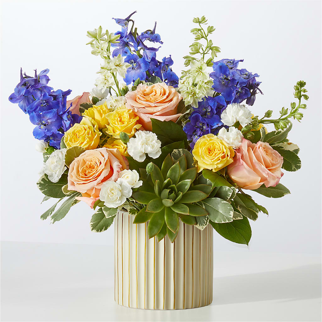 Cobalt Reverie Bouquet – Lone Oak Gardens, Fairmount IN