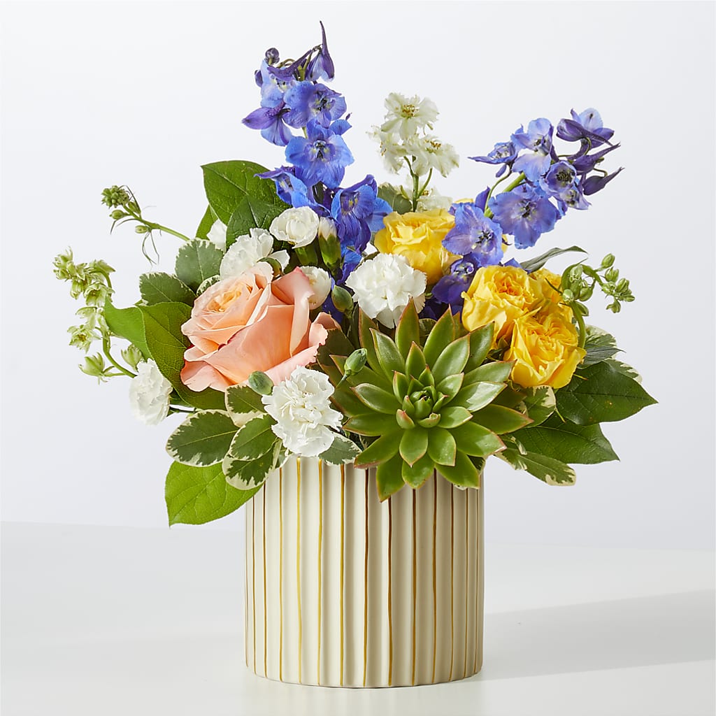 Cobalt Reverie Bouquet – Lone Oak Gardens, Fairmount IN