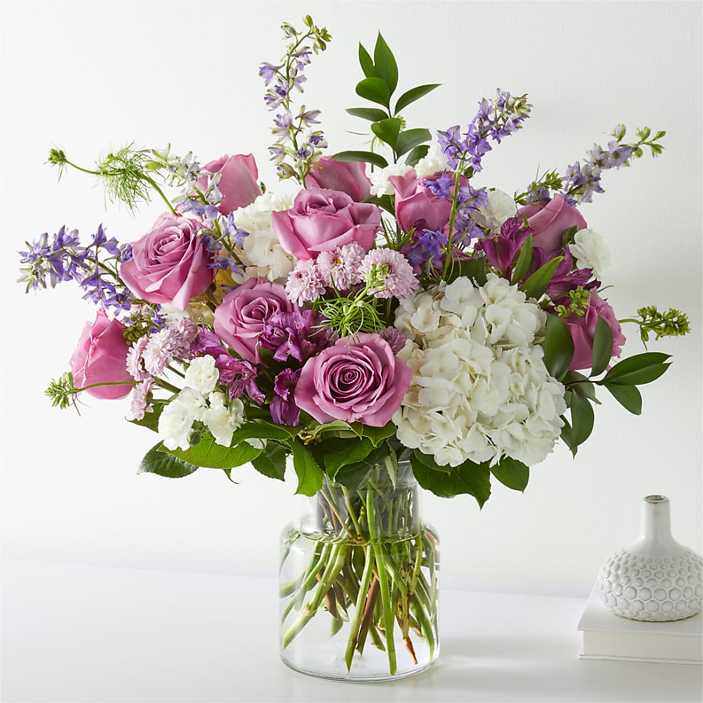 Violet Caress Bouquet – Lone Oak Gardens, Fairmount IN