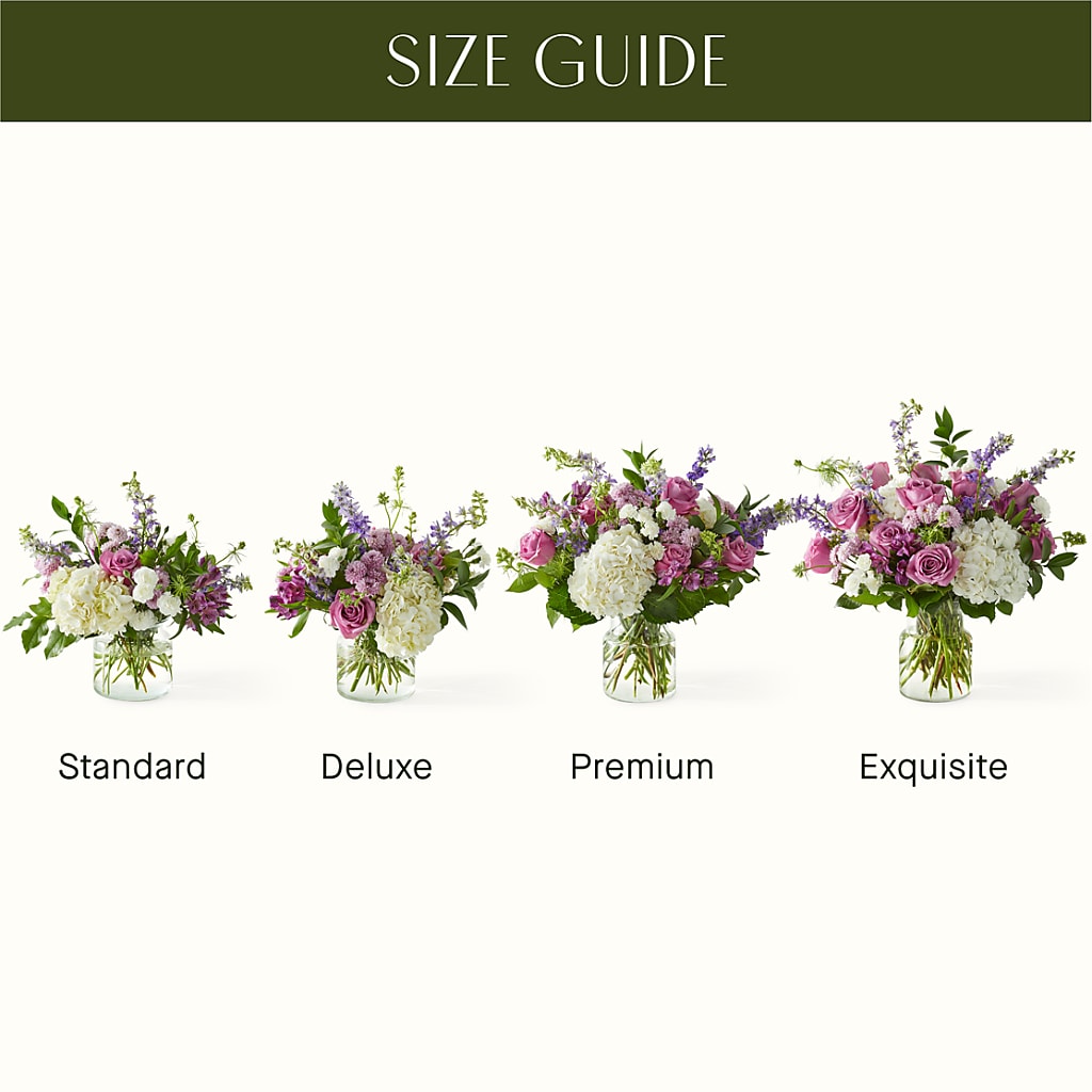 Violet Caress Bouquet – Lone Oak Gardens, Fairmount IN