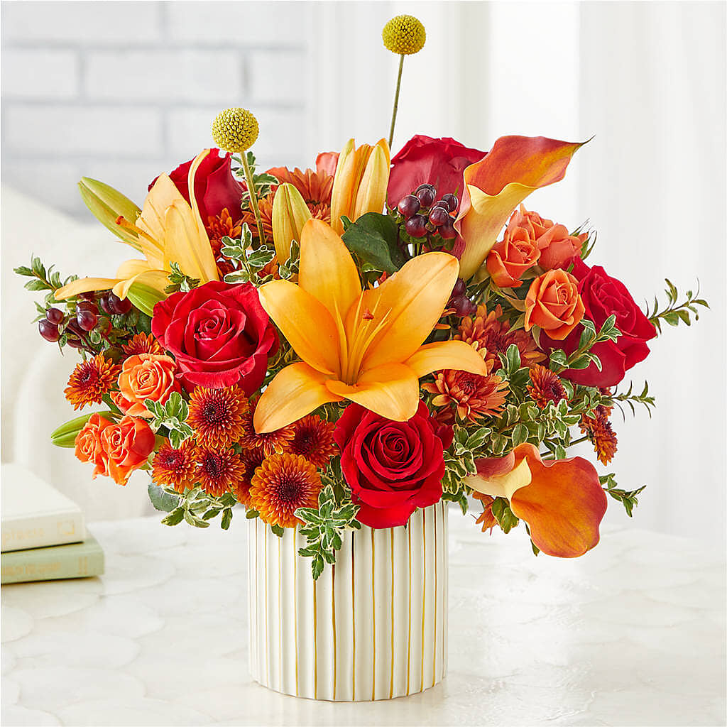 Scarlet Skies Bouquet – Lone Oak Gardens, Fairmount IN