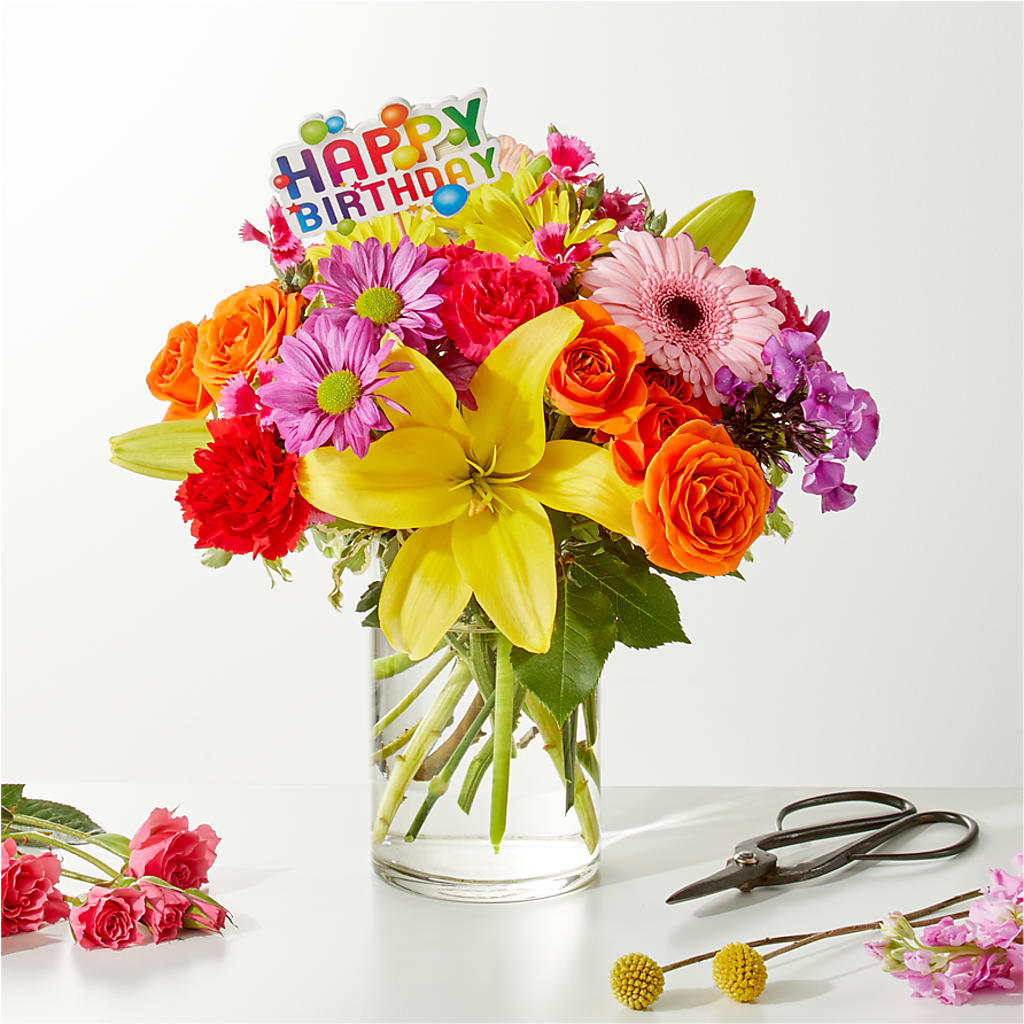 Cue the Confetti - A Florist Original – Lone Oak Gardens, Fairmount IN