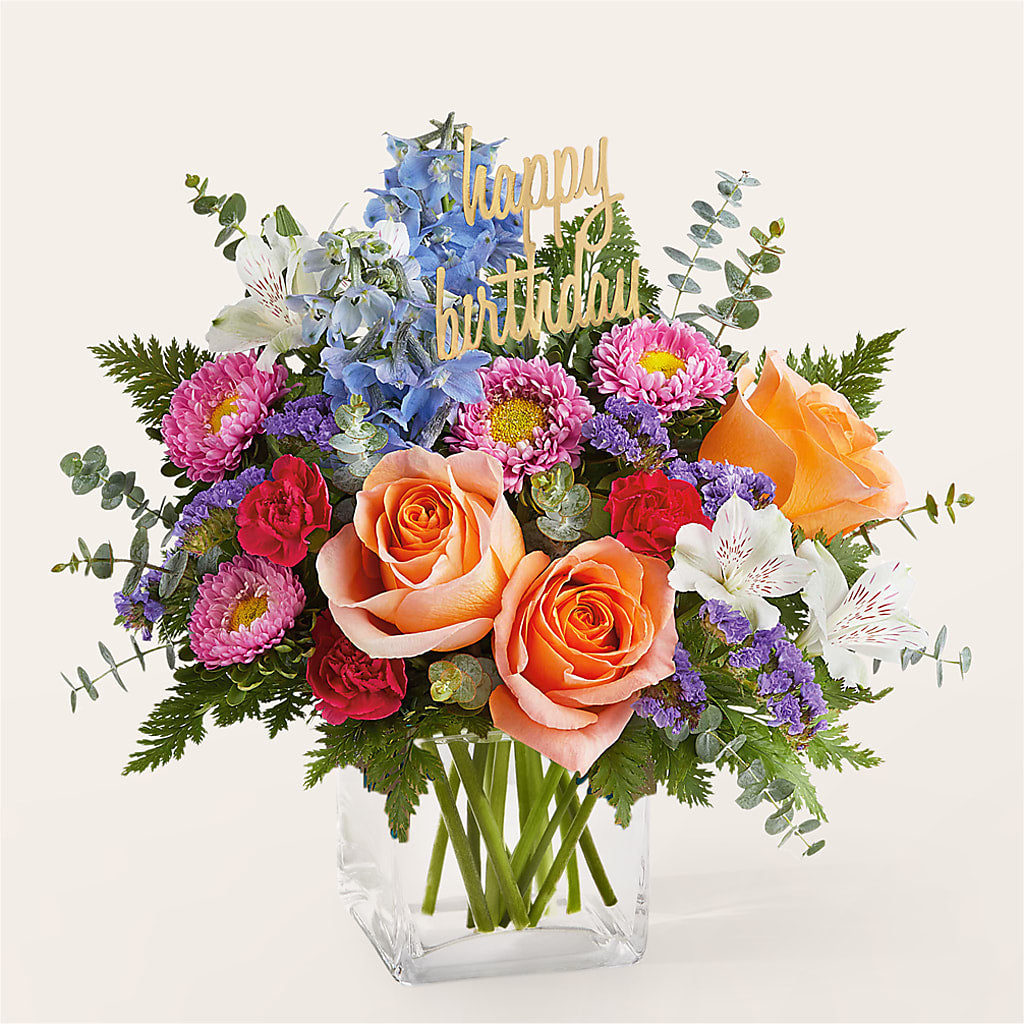 Birthday Bash Bouquet – Lone Oak Gardens, Fairmount IN