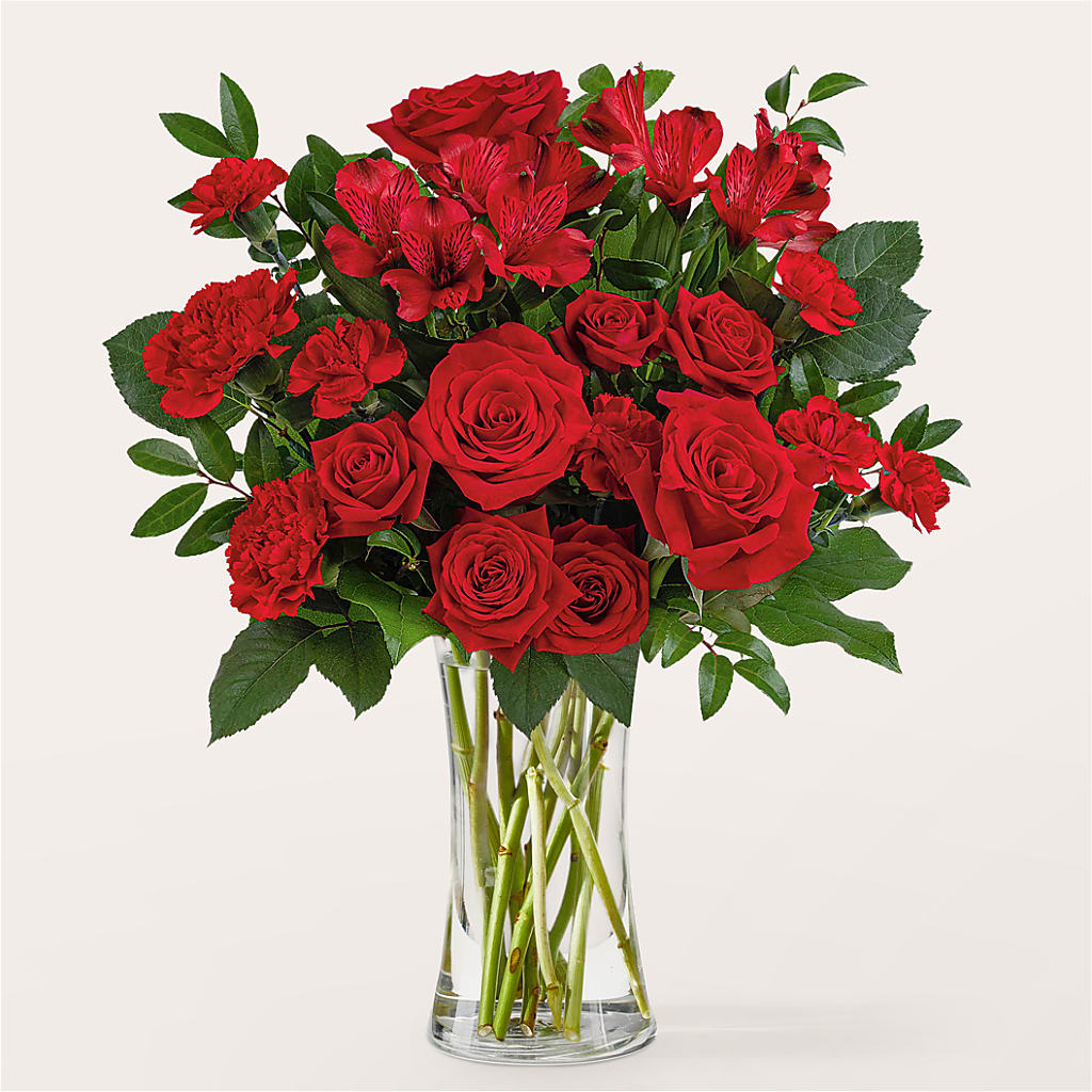 Brilliant Ruby Bouquet – Lone Oak Gardens, Fairmount IN