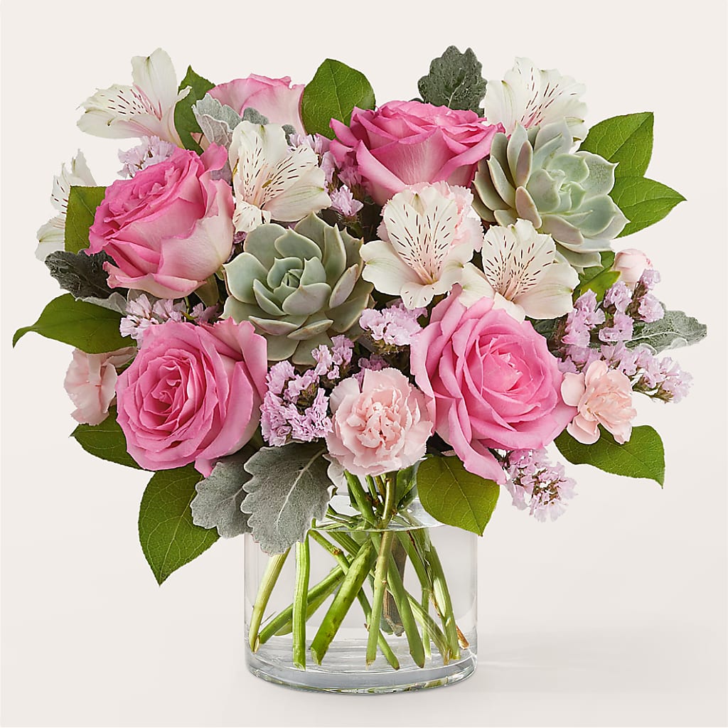 Dusty Rose Bouquet – Lone Oak Gardens, Fairmount IN