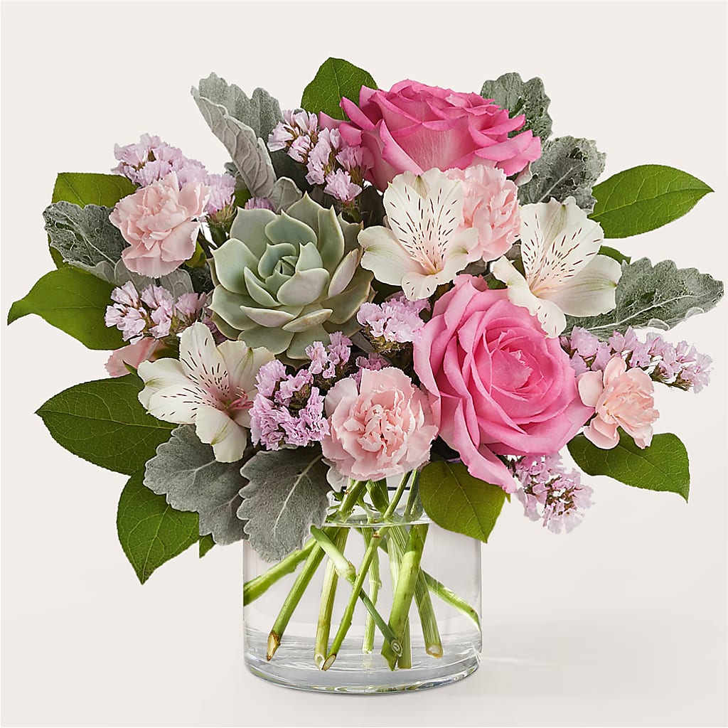 Dusty Rose Bouquet – Lone Oak Gardens, Fairmount IN