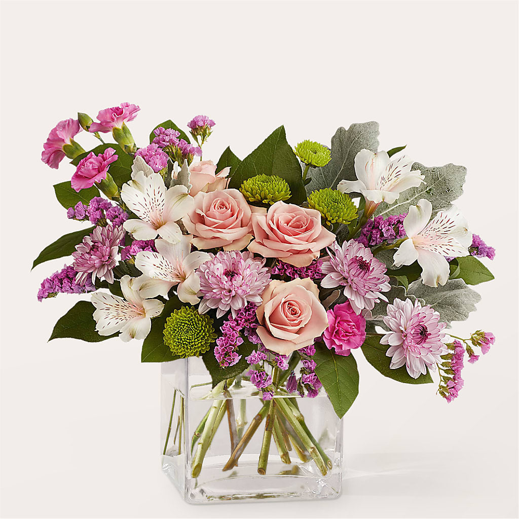 Pink Suede Bouquet – Lone Oak Gardens, Fairmount IN