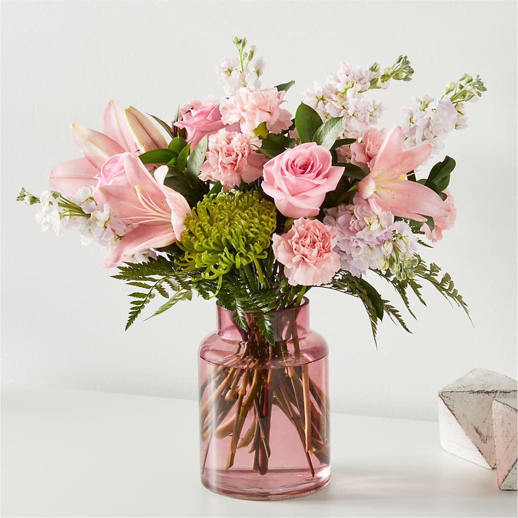 Pretty in Pink Bouquet – Lone Oak Gardens, Fairmount IN