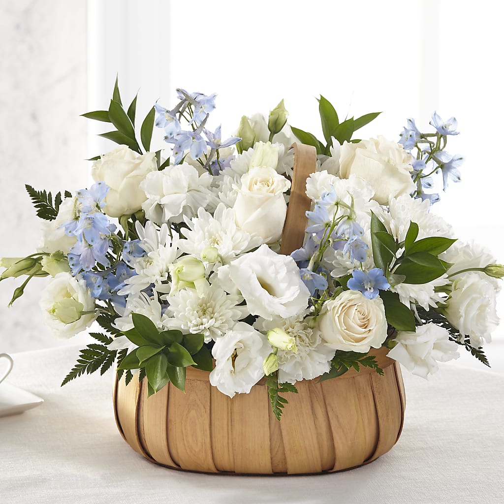 Sincerely Heartfelt Basket – Lone Oak Gardens, Fairmount IN