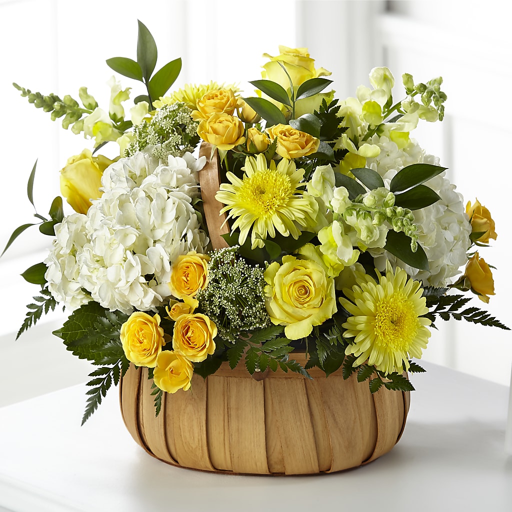 Rustic Remembrance Basket – Lone Oak Gardens, Fairmount IN