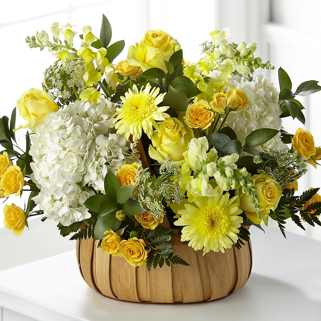 Rustic Remembrance Basket – Lone Oak Gardens, Fairmount IN