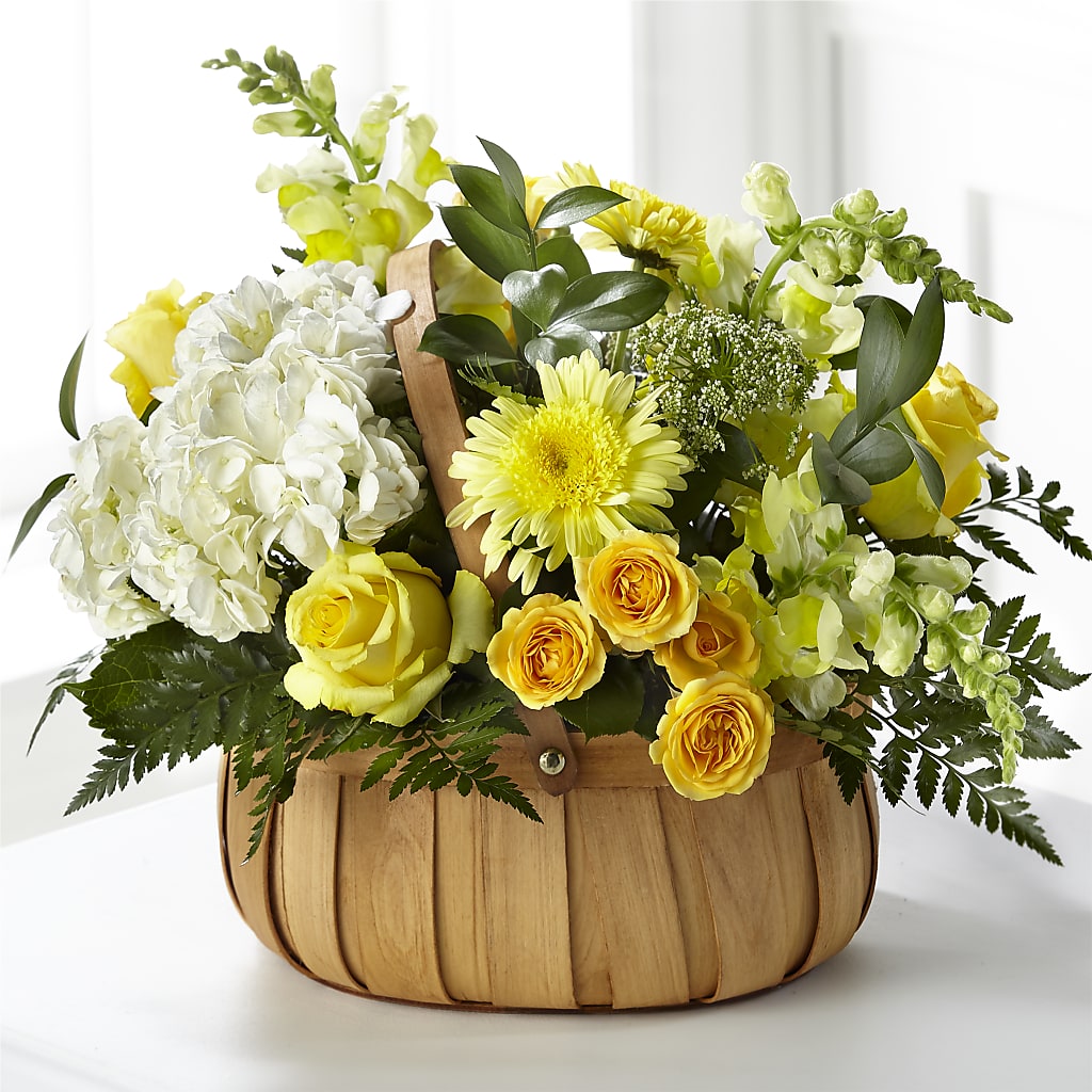 Rustic Remembrance Basket – Lone Oak Gardens, Fairmount IN