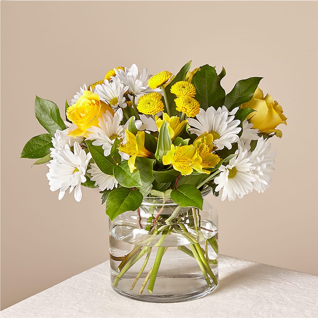 Sunny Sentiments Bouquet – Lone Oak Gardens, Fairmount IN