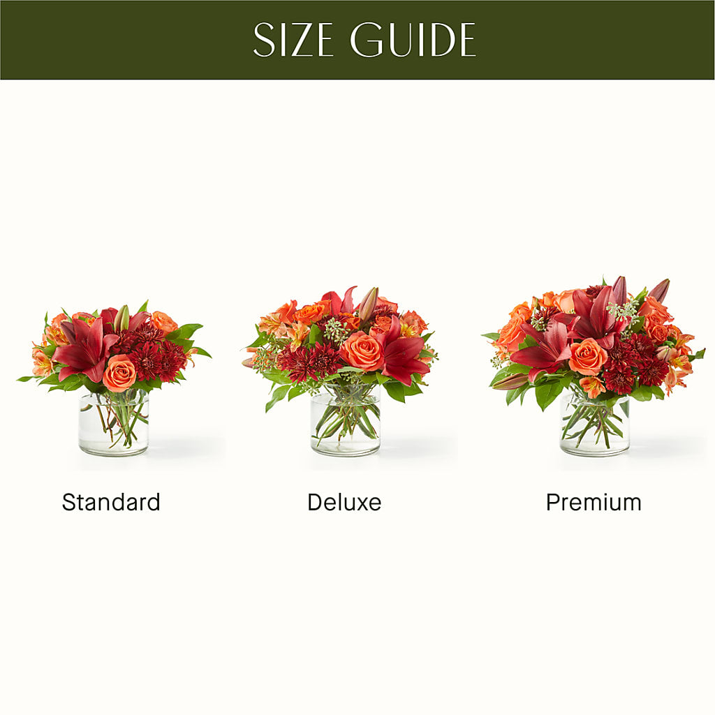 Crimson Leaves Bouquet – Lone Oak Gardens, Fairmount IN