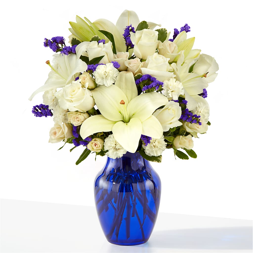 Sapphire Rush Bouquet – Lone Oak Gardens, Fairmount IN