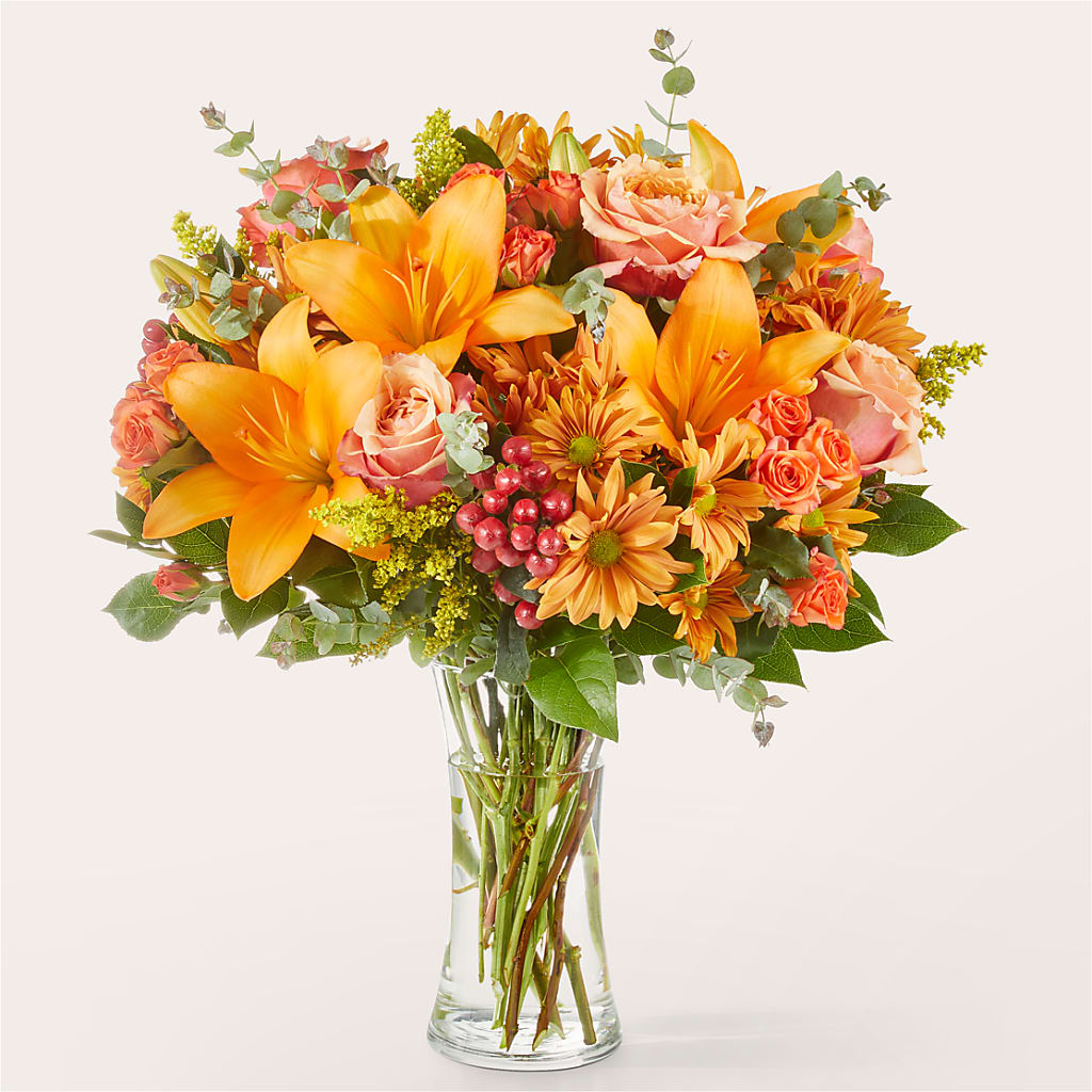 Harvest Hayride Bouquet – Lone Oak Gardens, Fairmount IN