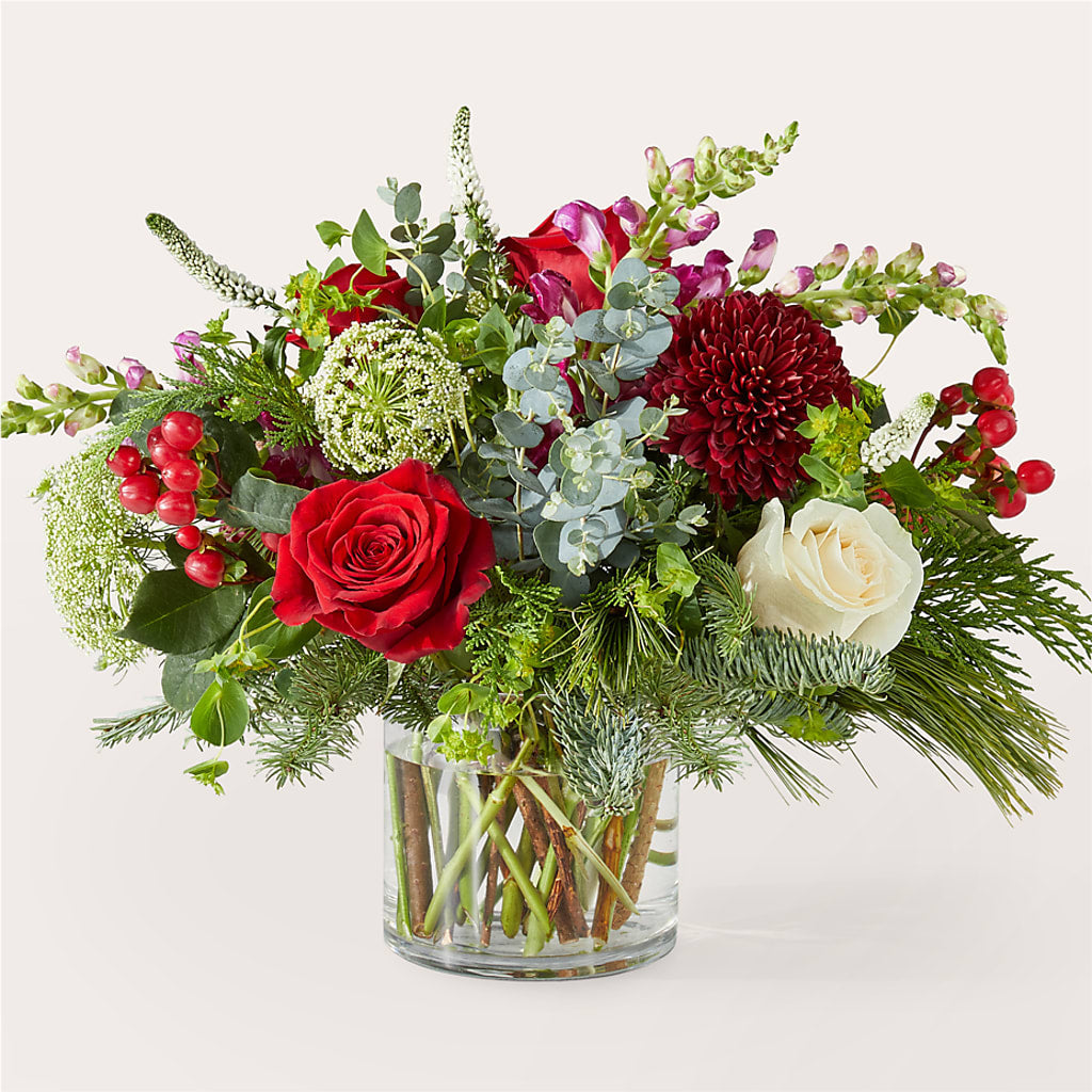 Cranberry Fizz Bouquet – Lone Oak Gardens, Fairmount IN