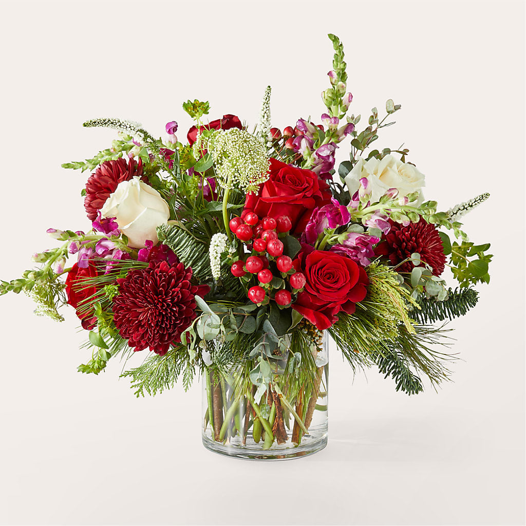Cranberry Fizz Bouquet – Lone Oak Gardens, Fairmount IN