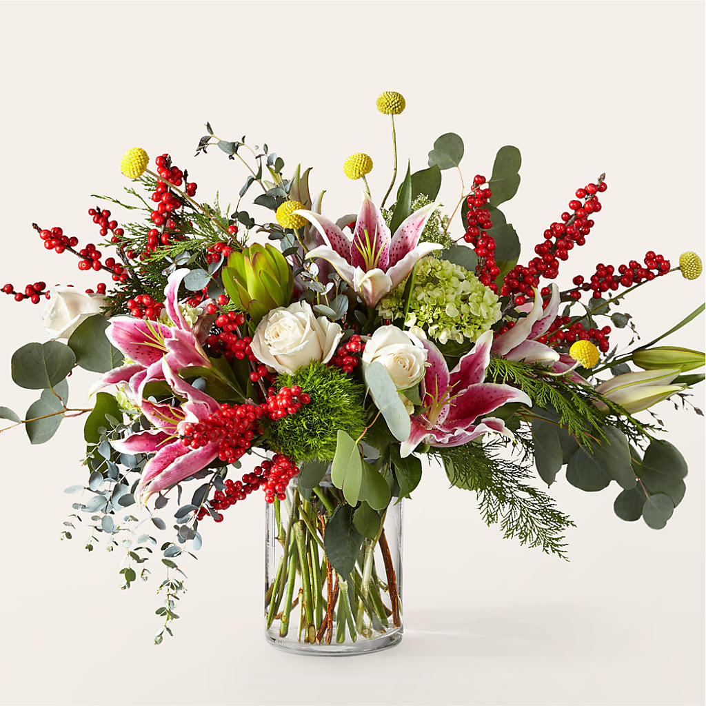 Berry & Bright Bouquet – Lone Oak Gardens, Fairmount IN