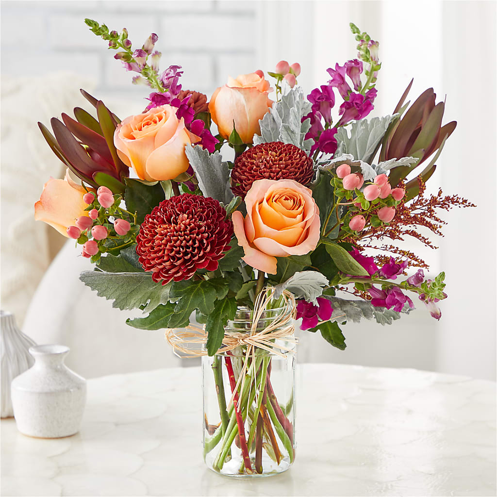 Moody Hues Bouquet – Lone Oak Gardens, Fairmount IN