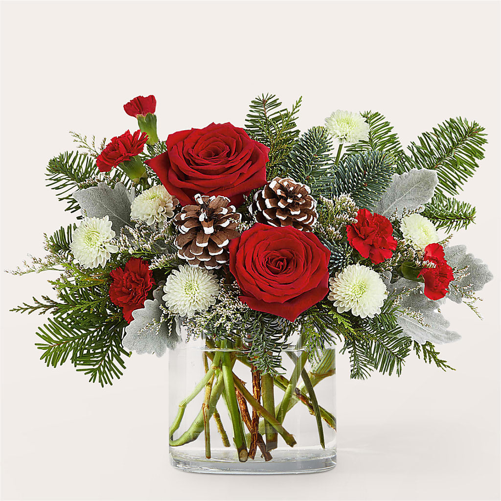 Yule Cheer Bouquet – Lone Oak Gardens, Fairmount IN