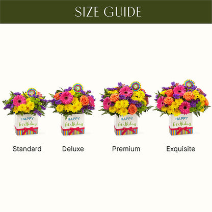 Birthday Brights Bouquet –  Lone Oak Gardens, Fairmount IN