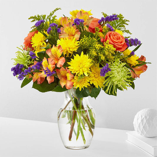 Marmalade Skies Bouquet –  Lone Oak Gardens, Fairmount IN