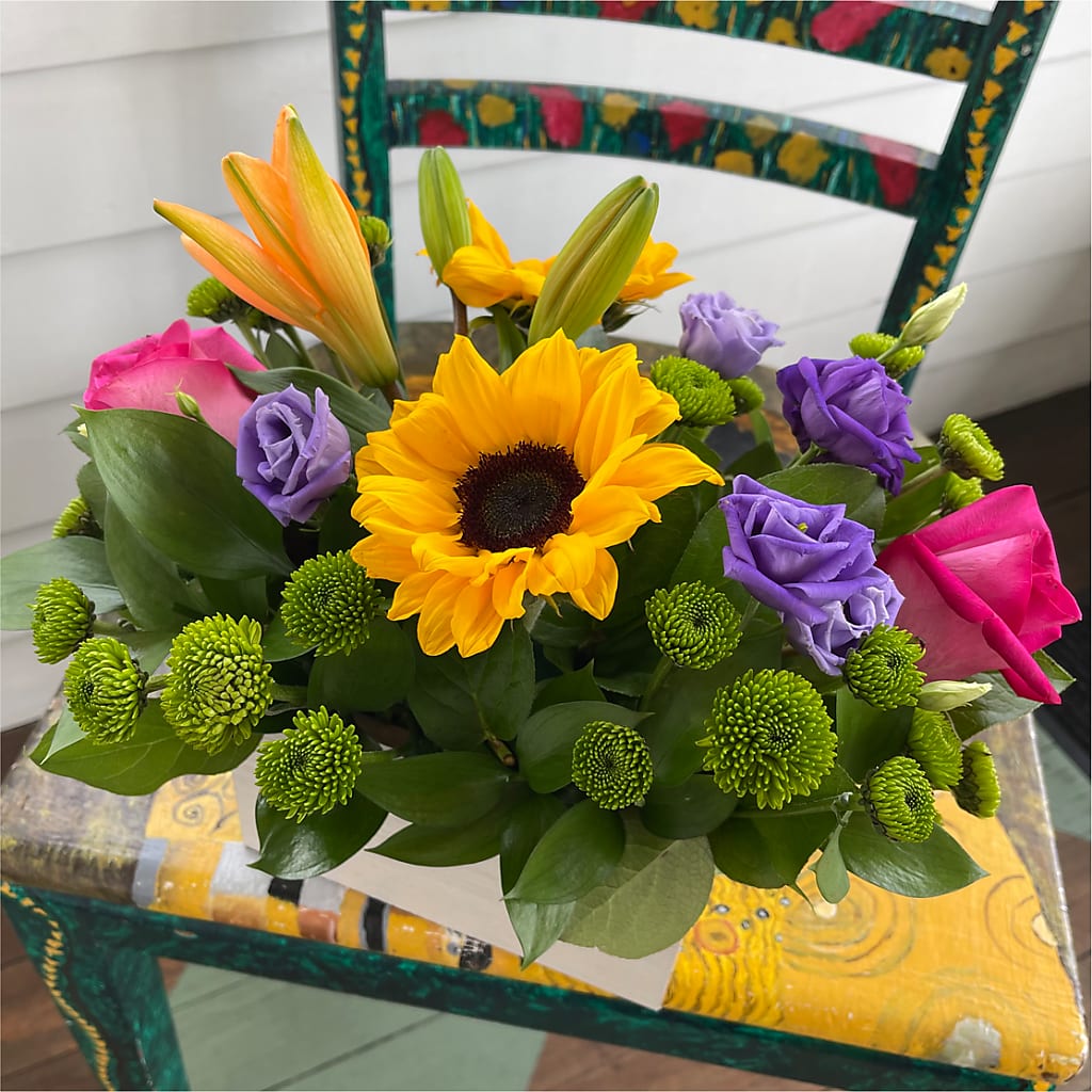 Best Day Box Bouquet –  Lone Oak Gardens, Fairmount IN