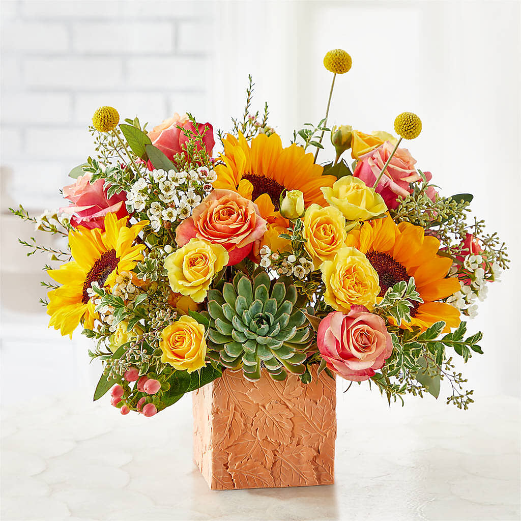 Sunflower Season Bouquet –  Lone Oak Gardens, Fairmount IN