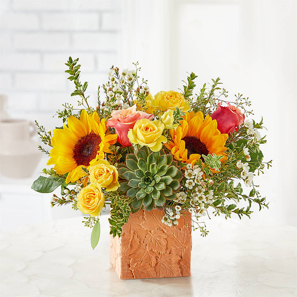 Sunflower Season Bouquet –  Lone Oak Gardens, Fairmount IN