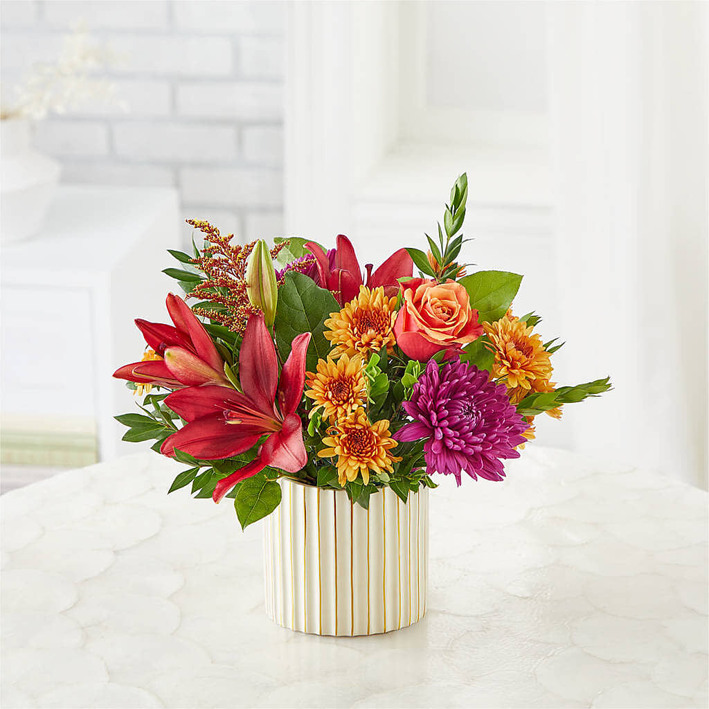 Burgundy Landscape Bouquet –  Lone Oak Gardens, Fairmount IN