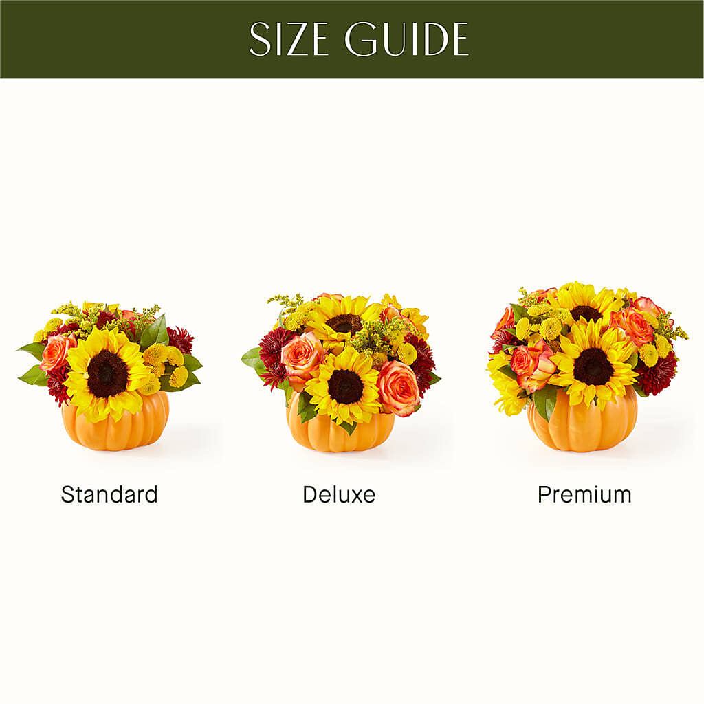 Golden Gourd Pumpkin Bouquet –  Lone Oak Gardens, Fairmount IN