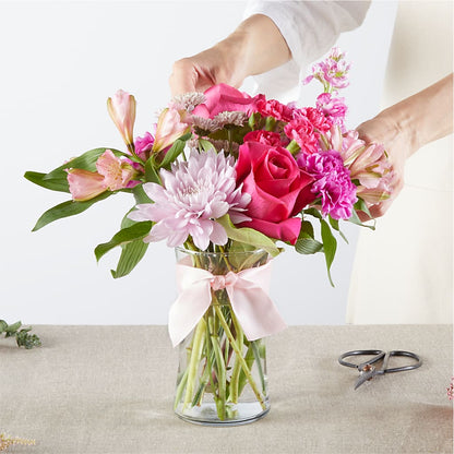 Pink Ribbon - A Florist Original –  Lone Oak Gardens, Fairmount IN