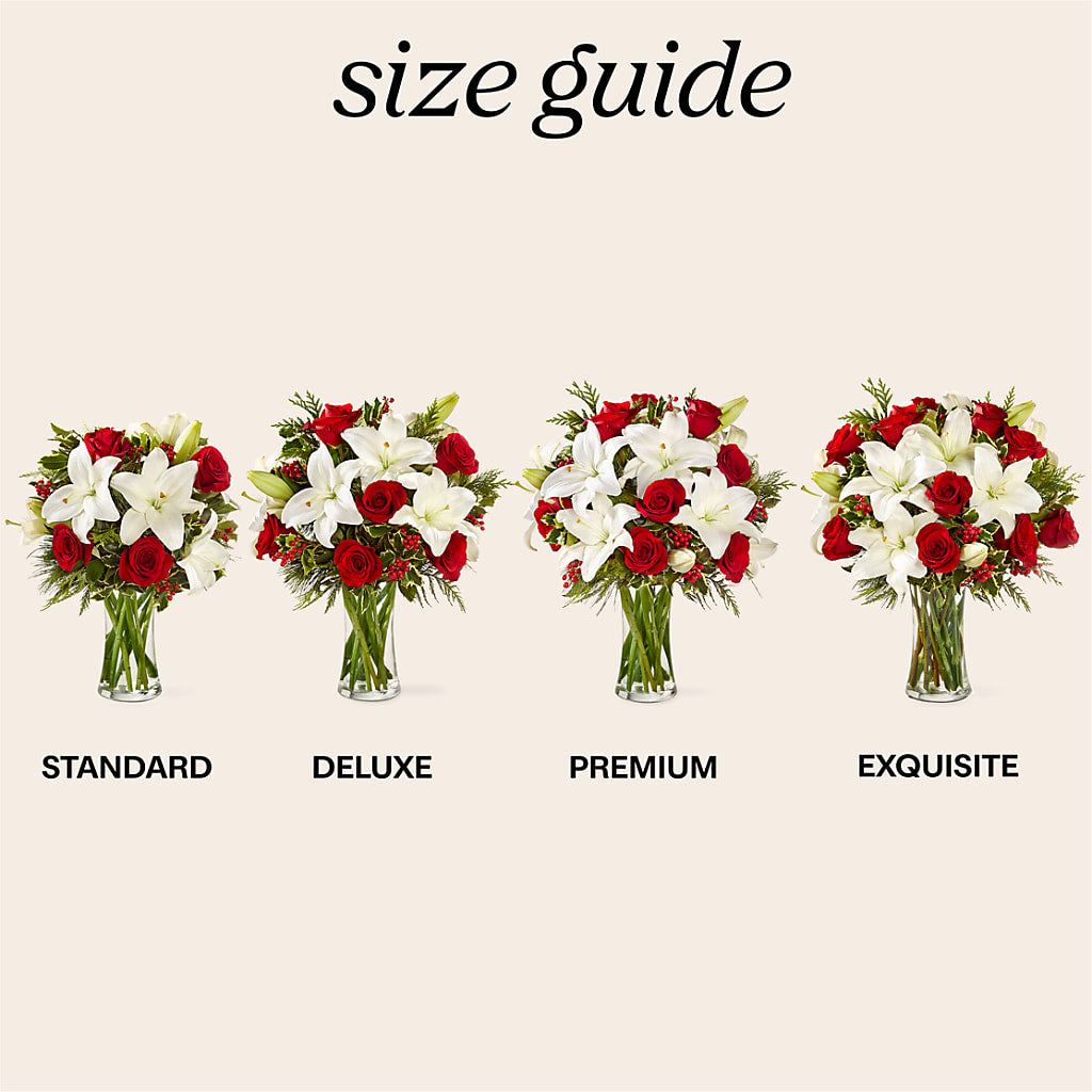 Sparkling Snowflakes Bouquet –  Lone Oak Gardens, Fairmount IN