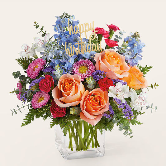 Birthday Bash Bouquet –  Lone Oak Gardens, Fairmount IN