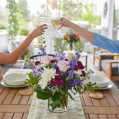 Violet Frost Bouquet –  Lone Oak Gardens, Fairmount IN