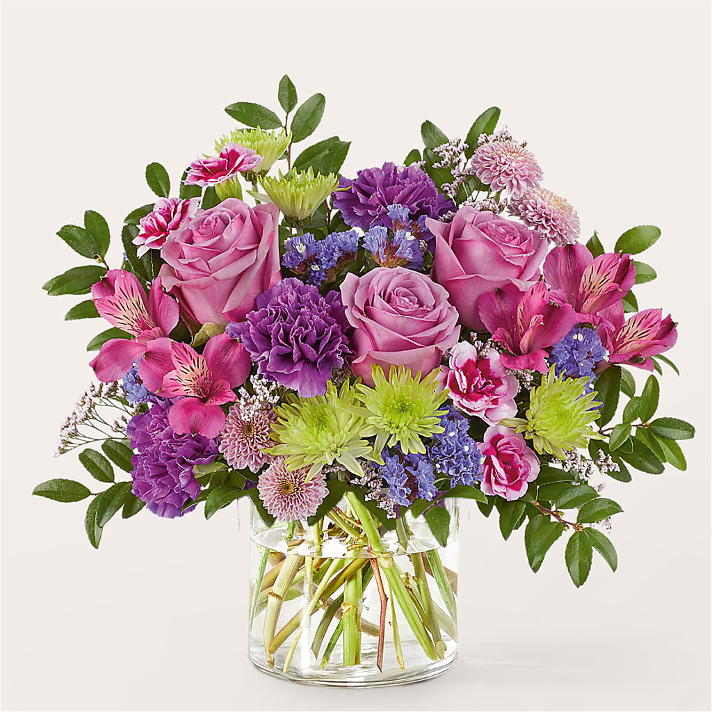 Glass Half Full Bouquet –  Lone Oak Gardens, Fairmount IN