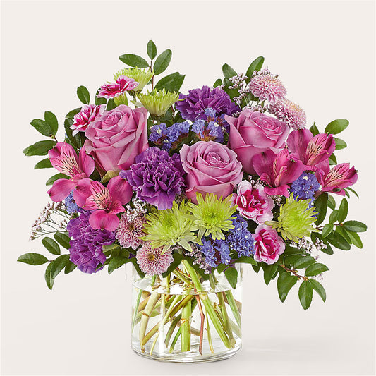 Glass Half Full Bouquet –  Lone Oak Gardens, Fairmount IN