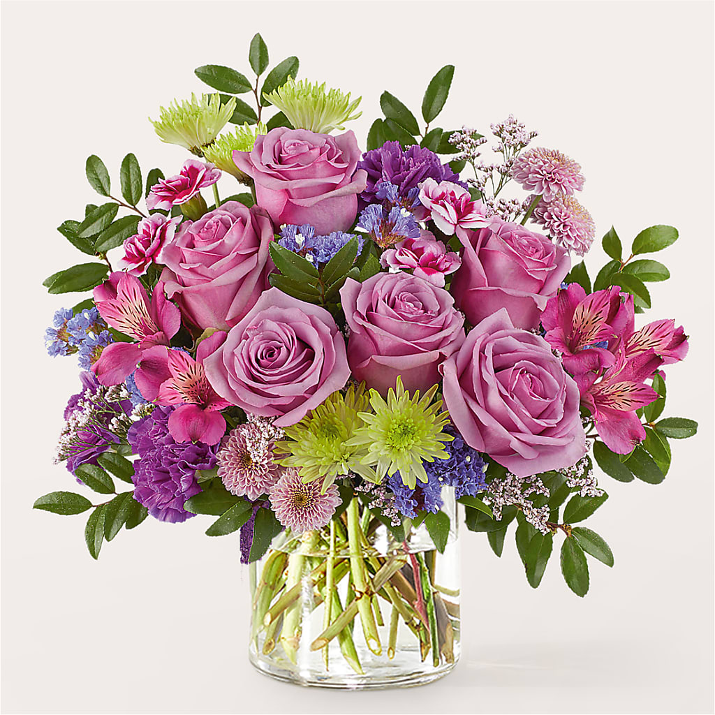 Glass Half Full Bouquet –  Lone Oak Gardens, Fairmount IN