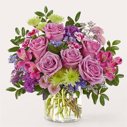 Glass Half Full Bouquet –  Lone Oak Gardens, Fairmount IN