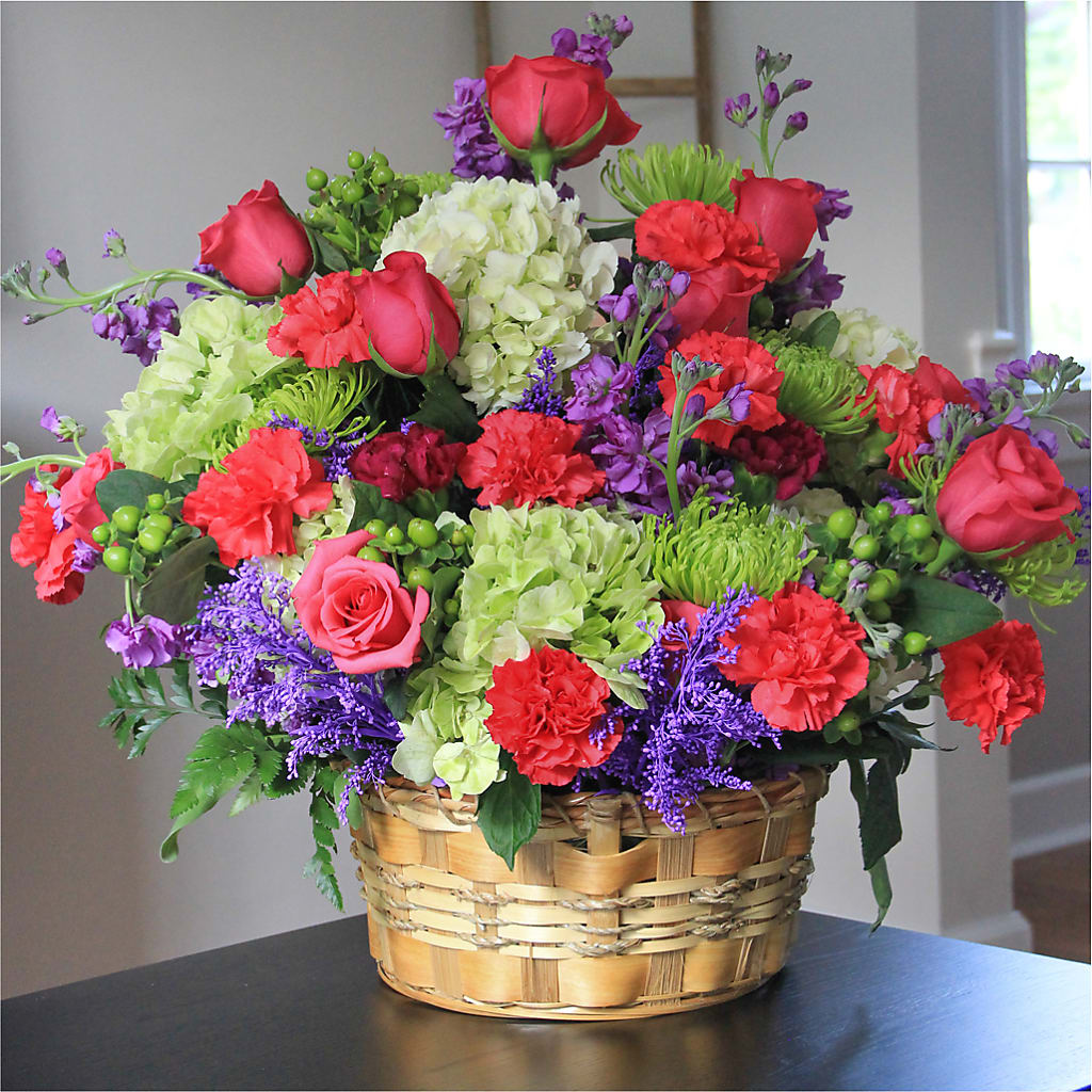 Warm Embrace Arrangement –  Lone Oak Gardens, Fairmount IN