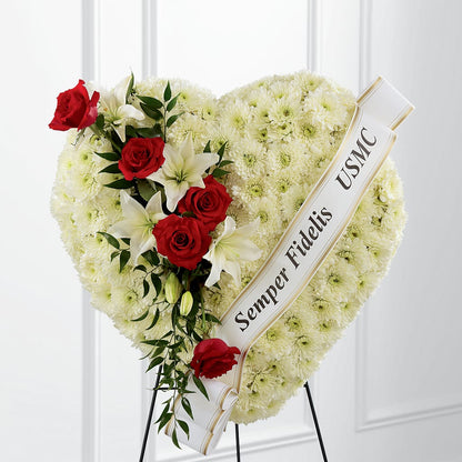 Heartfelt Hero Standing Heart –  Lone Oak Gardens, Fairmount IN