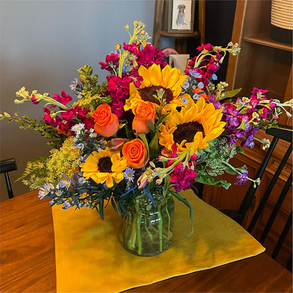 Rays of Life Bouquet –  Lone Oak Gardens, Fairmount IN