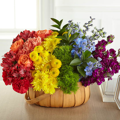 Prideful Basket –  Lone Oak Gardens, Fairmount IN