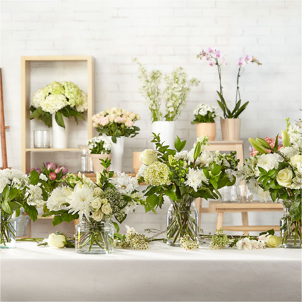 Classic Ivory – A Florist Original –  Lone Oak Gardens, Fairmount IN