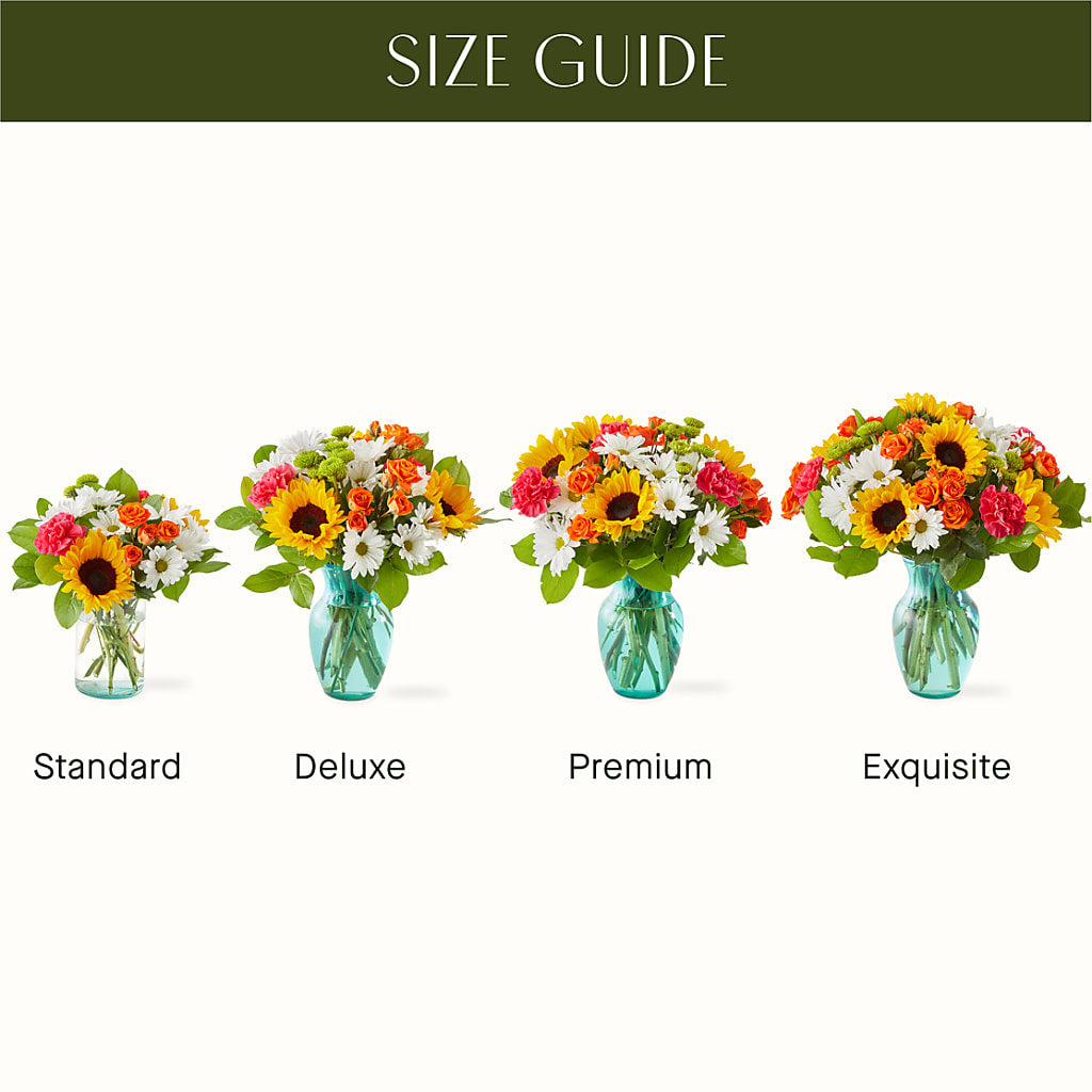 Sun-drenched Blooms Bouquet –  Lone Oak Gardens, Fairmount IN