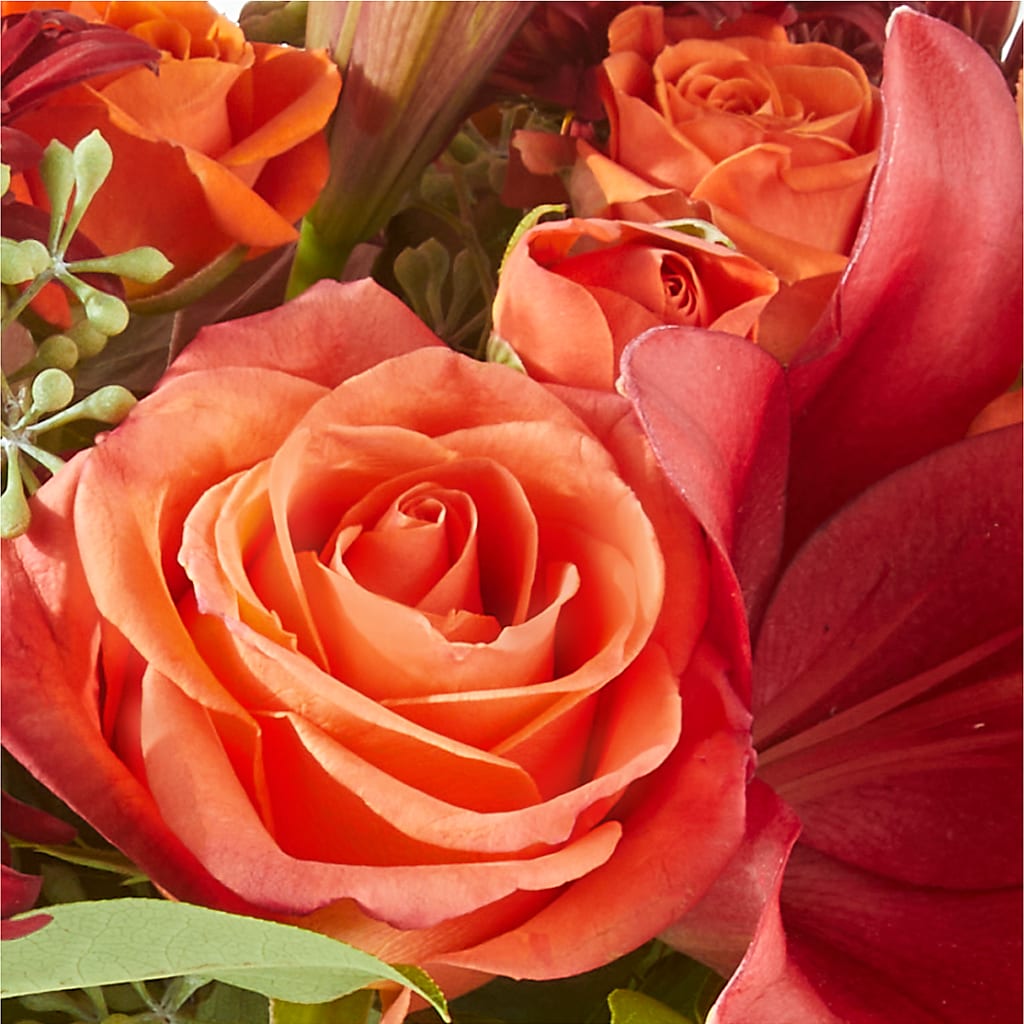 Crimson Leaves Bouquet –  Lone Oak Gardens, Fairmount IN